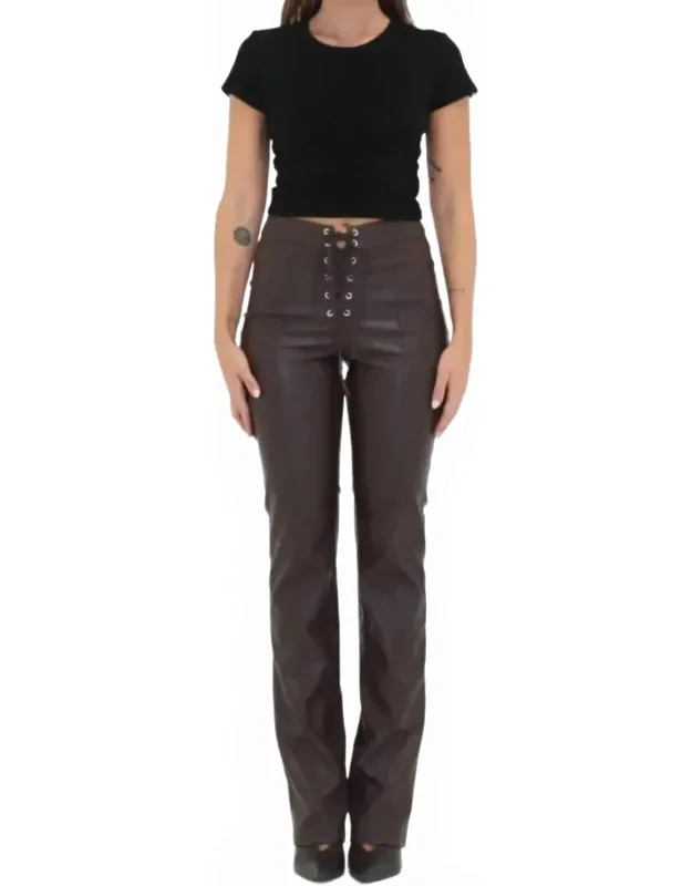 Straight Shorter Pants