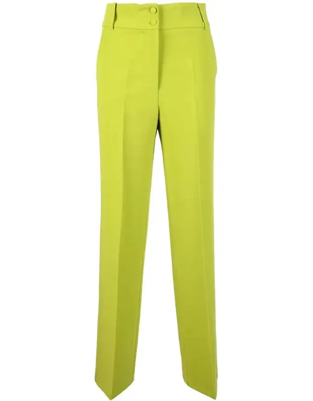 High-waisted Straight-leg Trousers