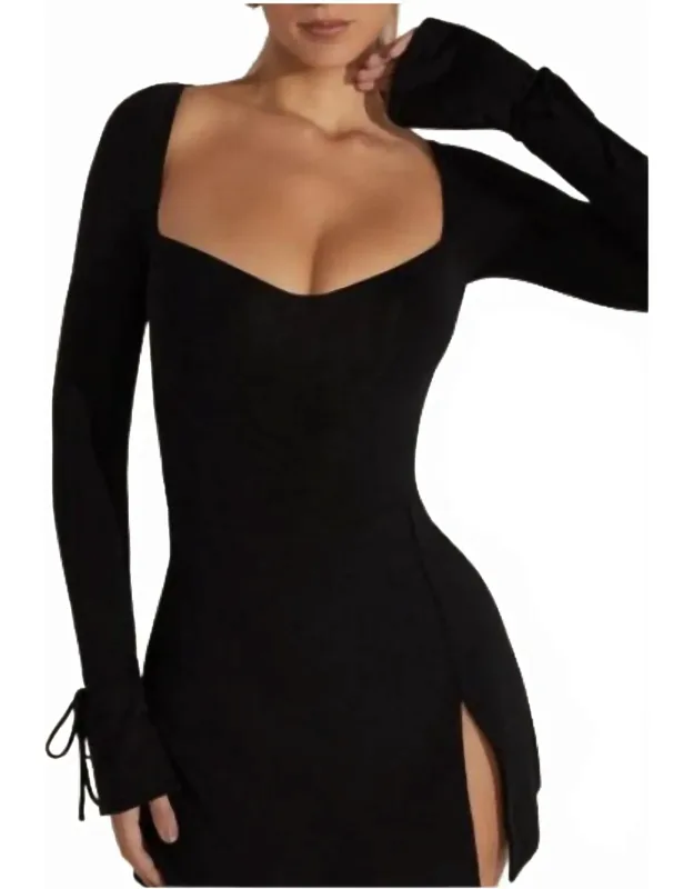 Long Sleeve Mini Dress