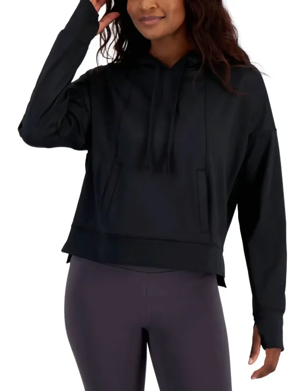 Relaxed Solid Techy Hoodie