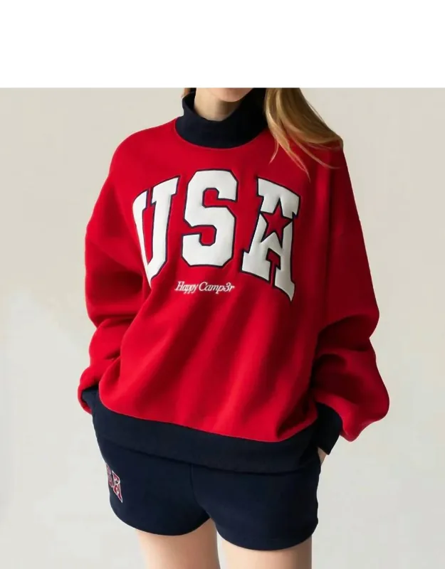 Mockneck Sweatshirt