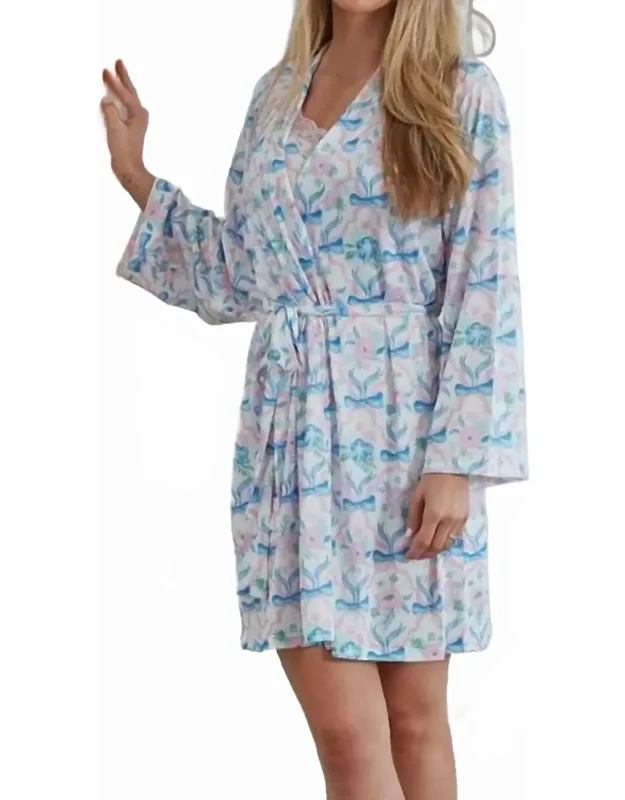 Nightgown And Robe Set