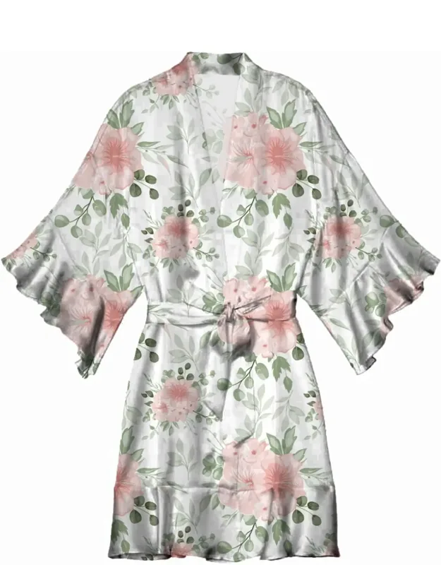 Silky Satin Robe