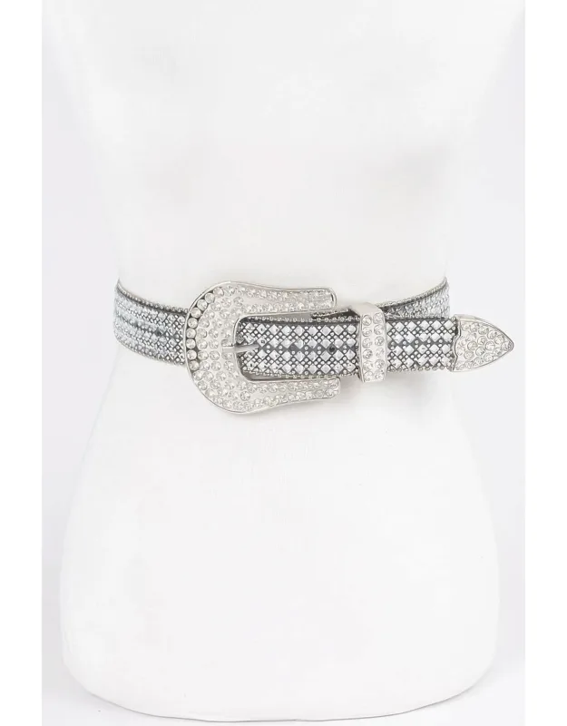 Rhinestone Western Style Belt