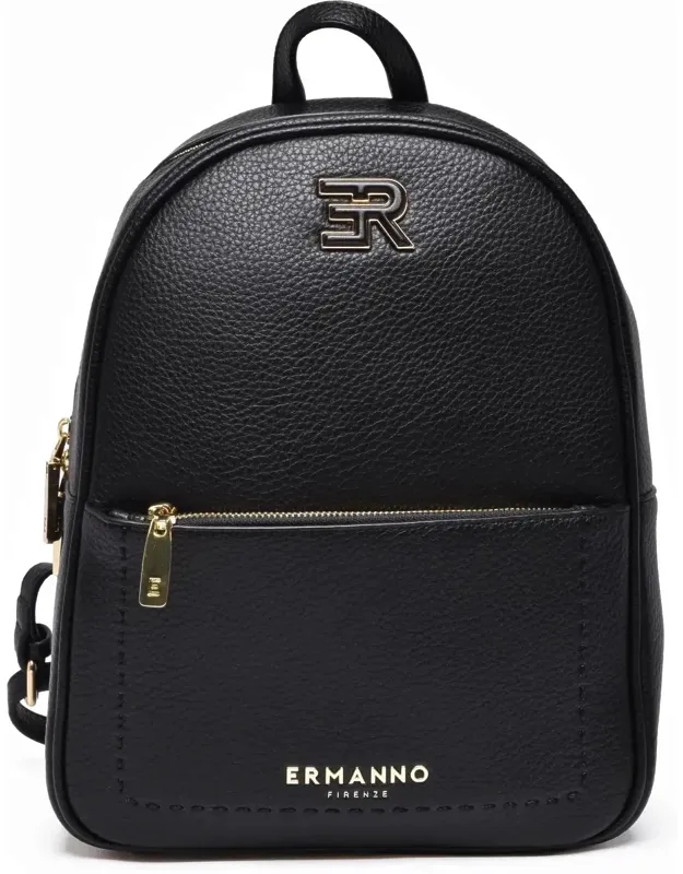 Textured Synthetic Backpack