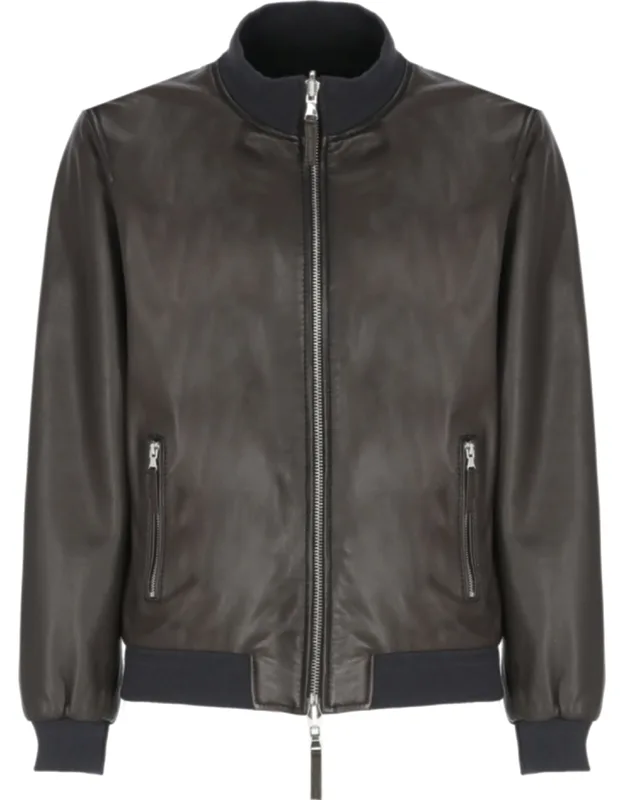 Reversible Leather Jacket