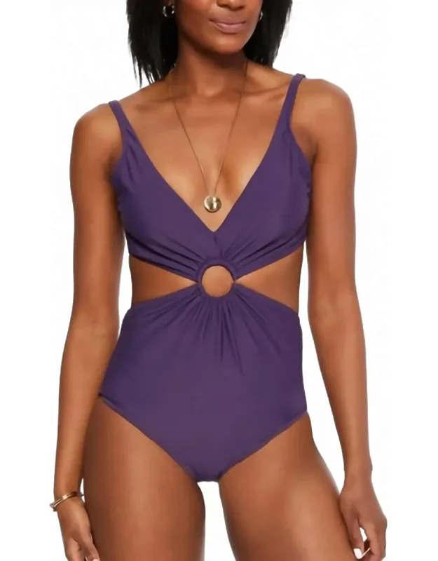 Ring Monokini One-piece Swimsuit