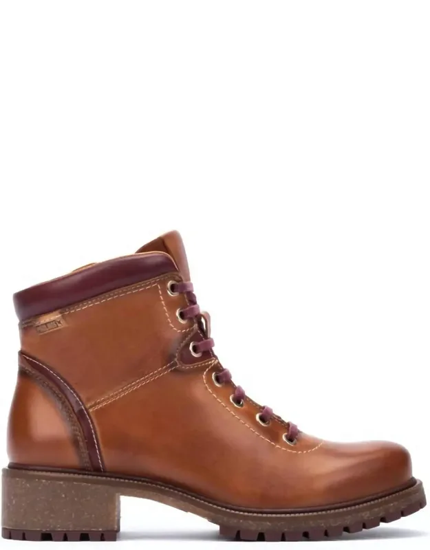 Aspe Lace-up Ankle Boots
