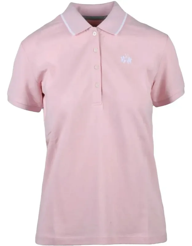 Ribbed Cotton Polo Shirt
