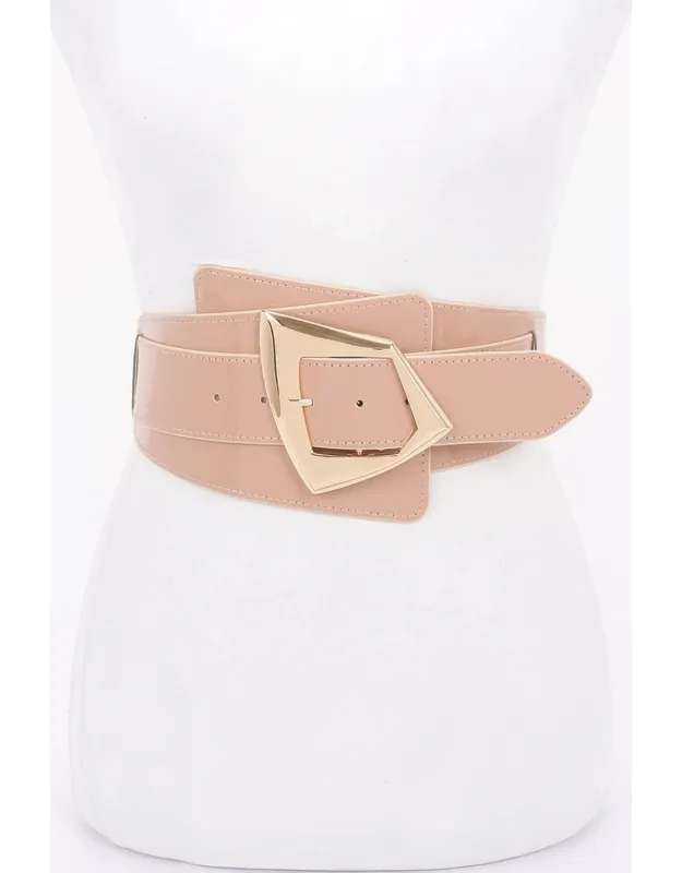 Metal Buckle Elastic Belt - Adjustable Fit, Durable Material