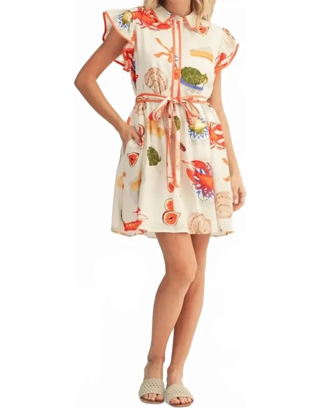 Summer Fun Belted Mini Dress