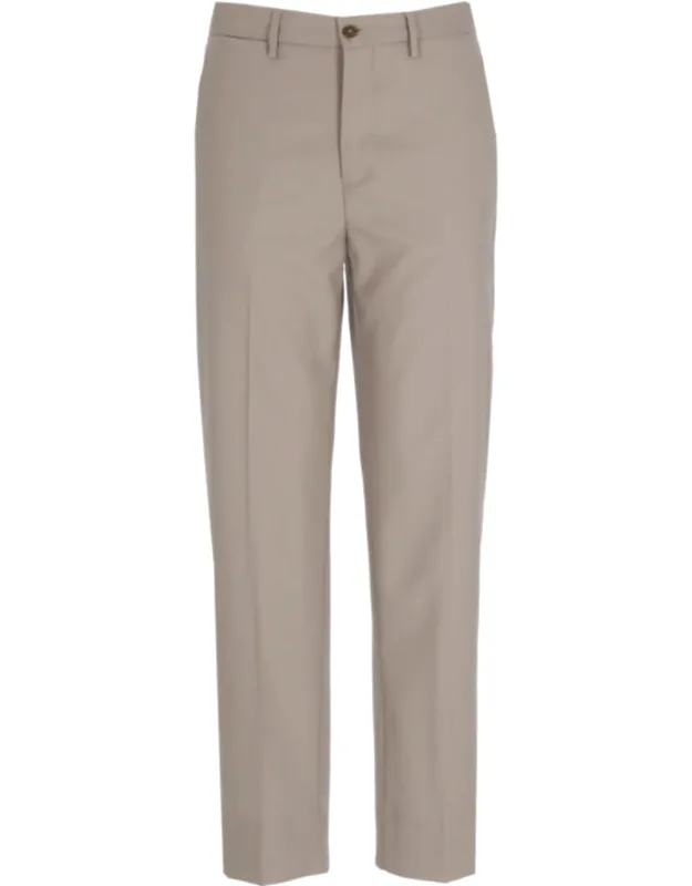 Wool-blend Pants