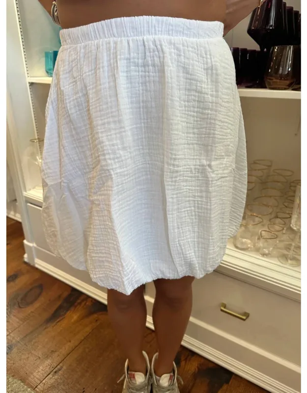 Bubble Mini Skirt