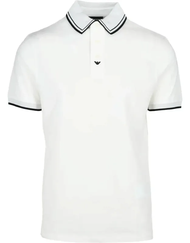 Striped Cotton Polo Shirt