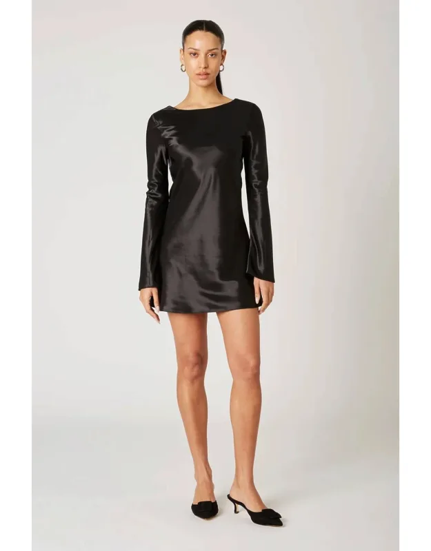 Satin Mini Dress