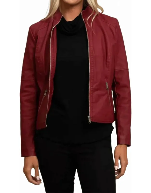 Pleather Jacket