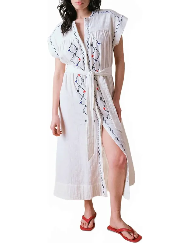 Embroidered Dress