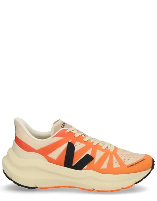 Gradient Sneakers With Bold Logo