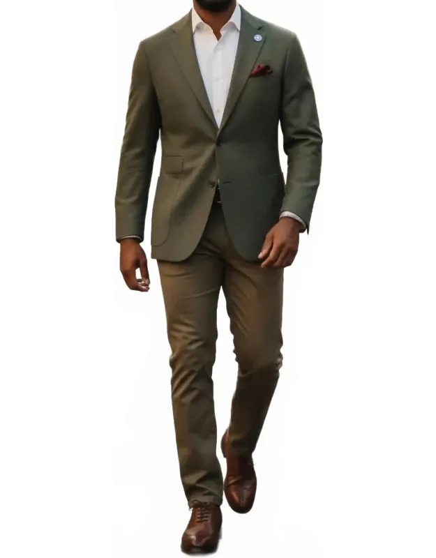 Soft Wool Sport Coat With Patch Pockets