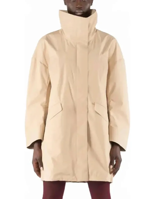 Long Water Repellent Jacket