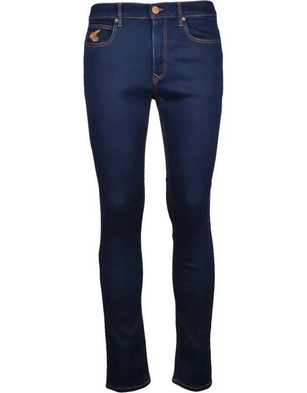 Stretch Cotton Slim Jeans