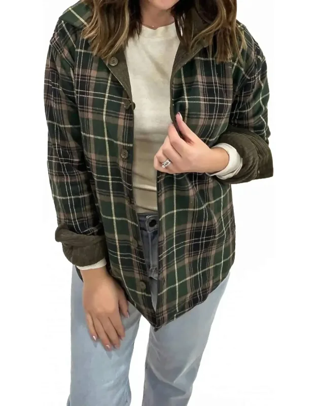 Reversible Plaid Jacket