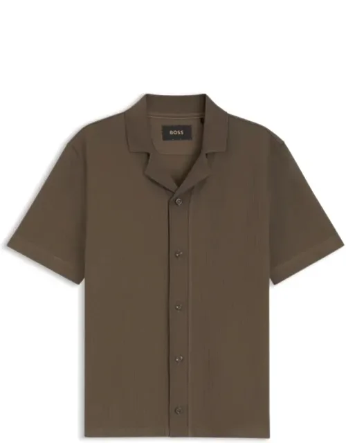 Textured Cotton Shirt