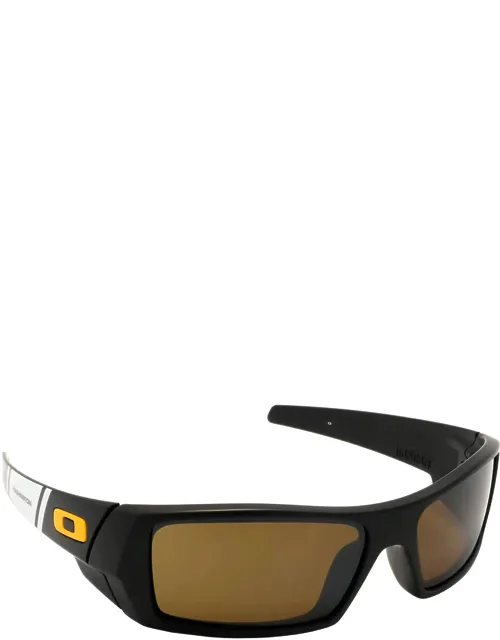 Washington Commanders Gascan Prizm Tungsten Rectangular Sunglasses