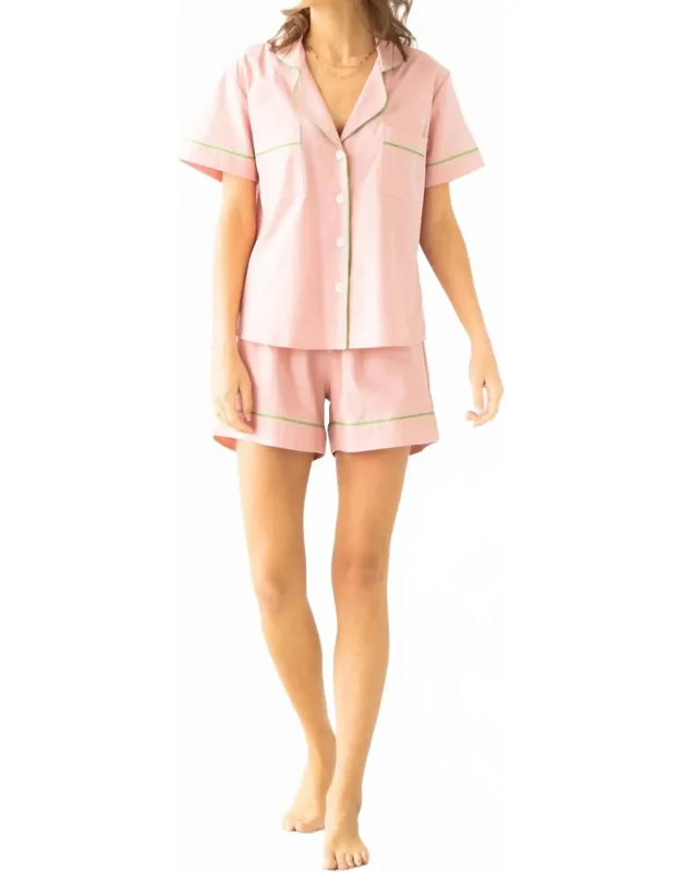 Classic Shorties Pajama Set