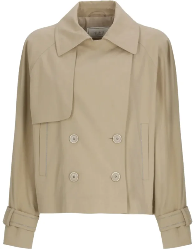 Double Breasted Trench Coat