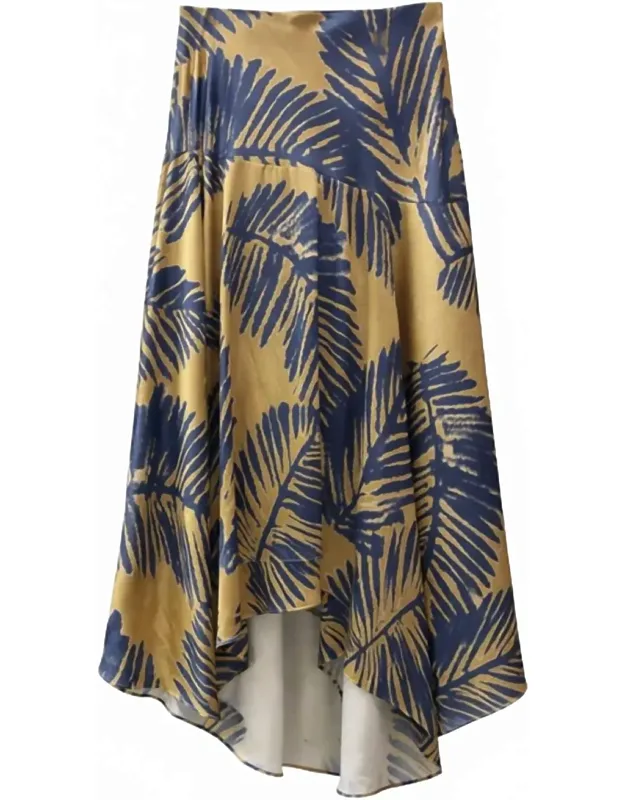 Catriona Handkerchief Print Skirt