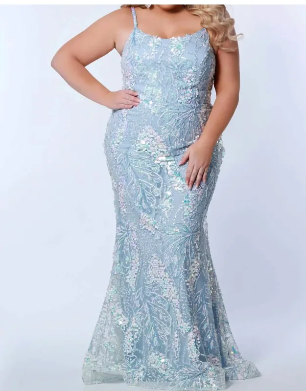Sequin Maxi Dress
