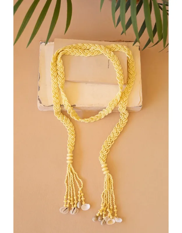 Seeded Bead Belt