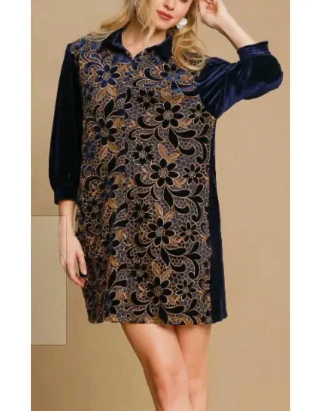 Lace Shirt Dress