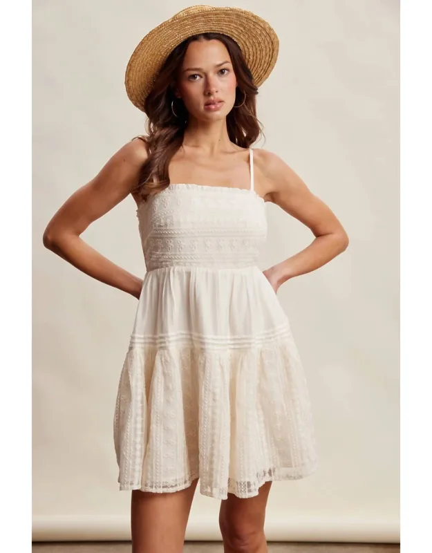 Tiered Mini Dress