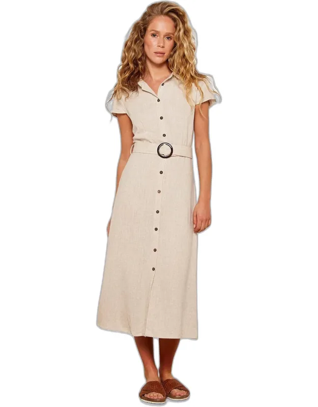 Vintage Button Dress