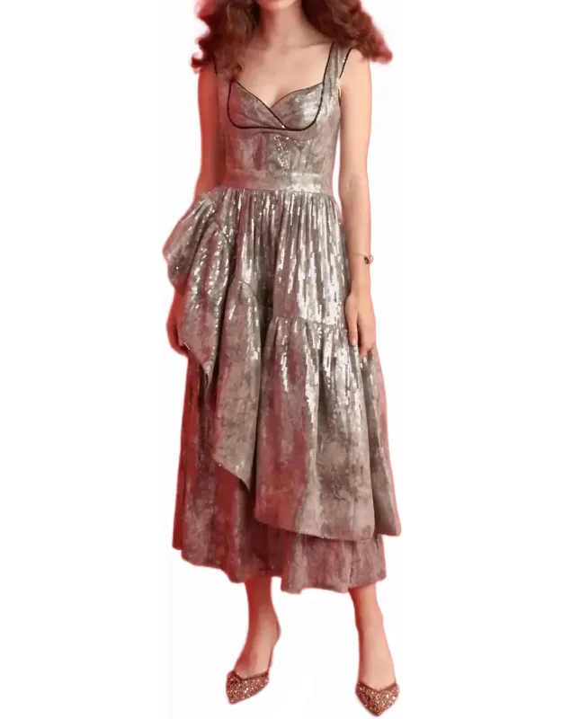 Silvermoon Midi Dress