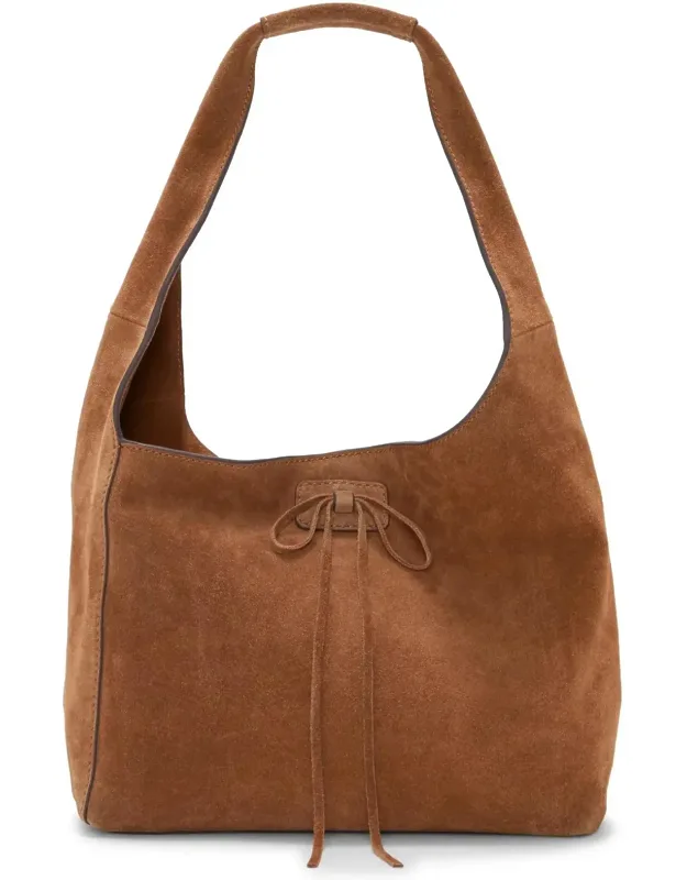 Clem Mini Suede Hobo Bag