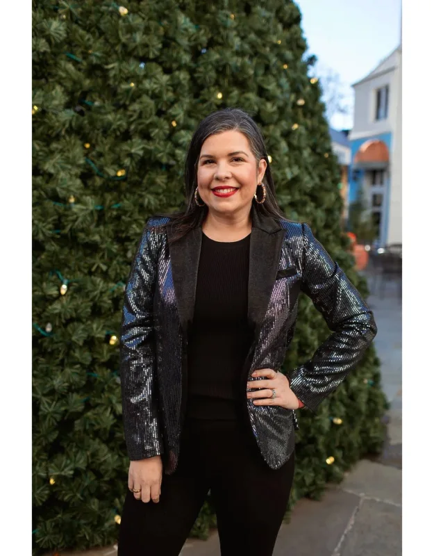 Sequin Blazer