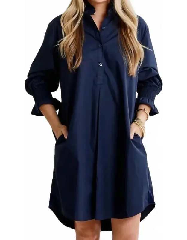 Kimberly Dress With Velvet