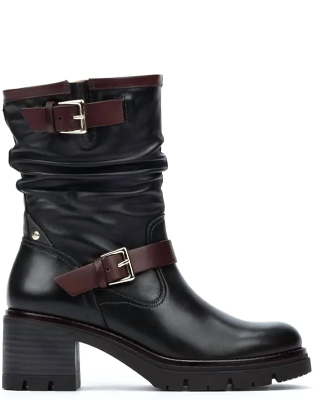 Soria Heeled Ankle Boots
