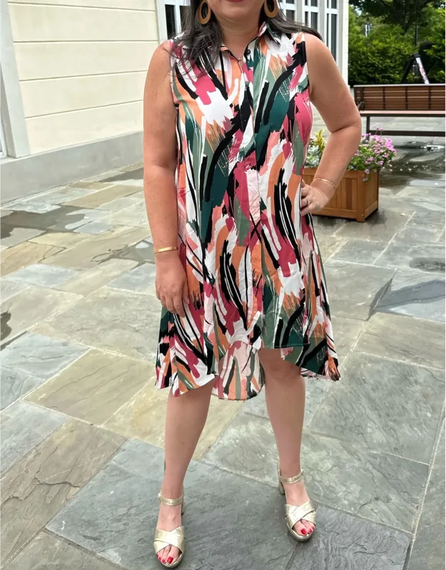 High-low Mini Dress