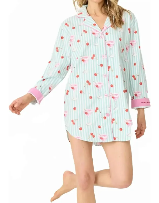 Flannel Night Shirt