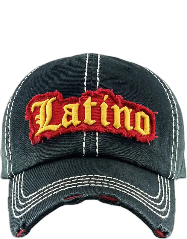 Latino Vintage Baseball Cap - Adjustable Crown Circumference, 100% Cotton