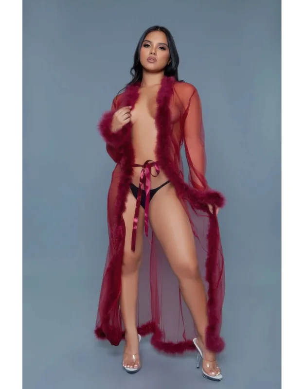 Marabou Robe
