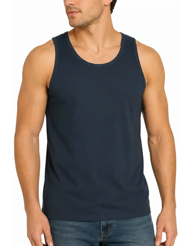 Micro Waffle Knit Heavyweight Sleeveless Tank Top