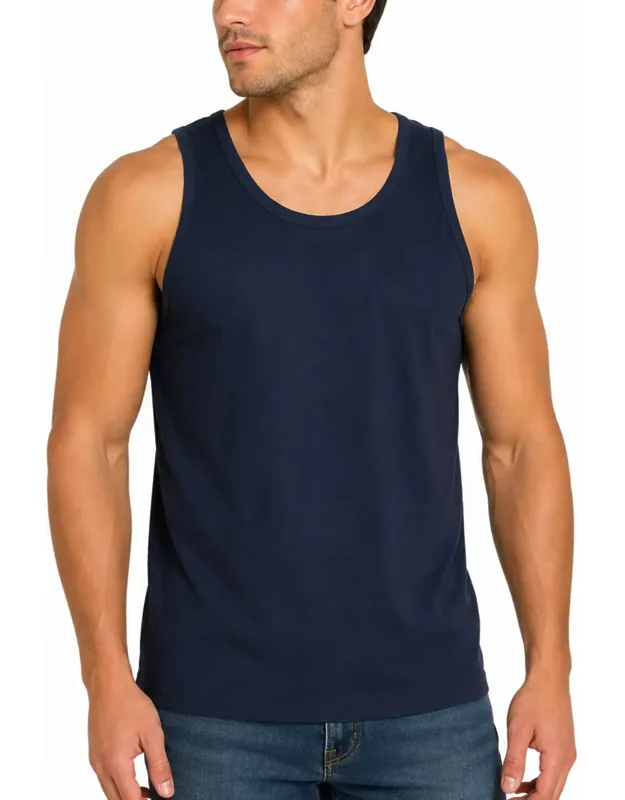 Micro Waffle Knit Heavyweight Sleeveless Tank Top