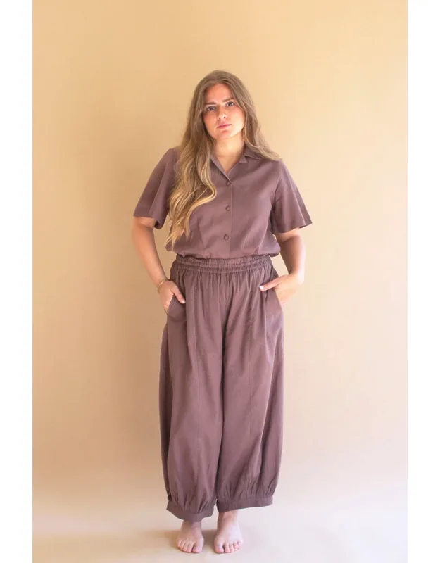 Drawstring Balloon Pants