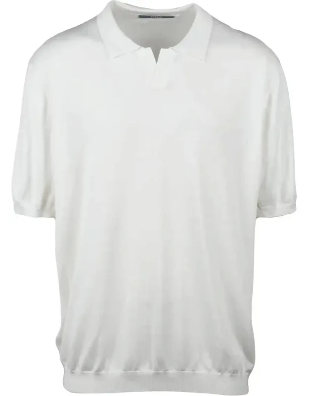 Knit Cotton Polo Shirt