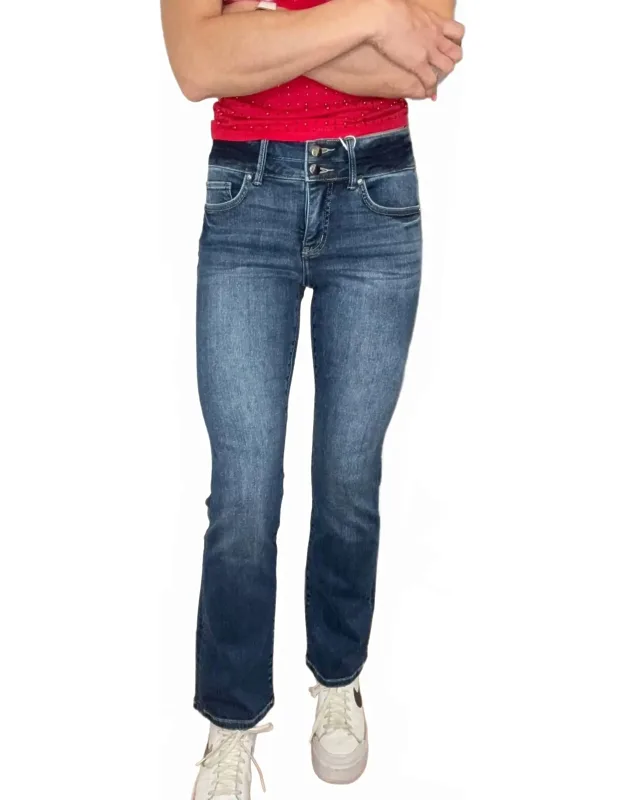 Mia 2-button Bootcut Jeans